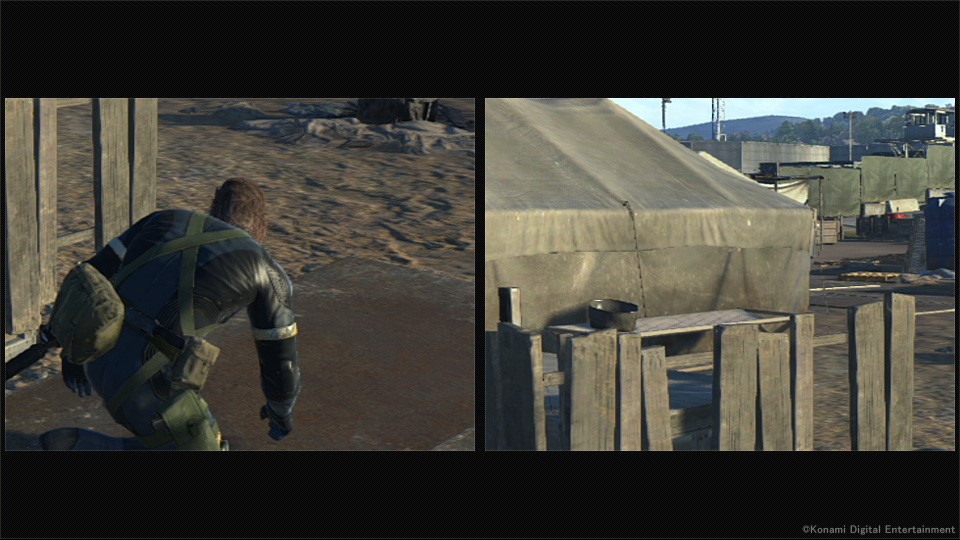 Klik pro zvětšení (MGS 5: Ground Zeroes poběží na Xbox One v 720p/60FPS)