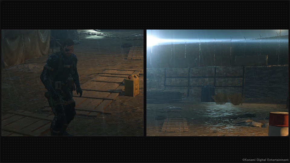 Klik pro zvětšení (MGS 5: Ground Zeroes poběží na Xbox One v 720p/60FPS)