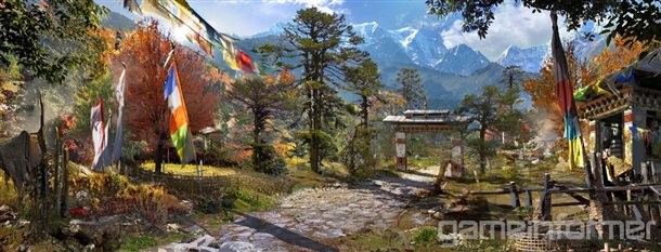 Klik pro zvětšení (Detailní pohled do zákulisí Far Cry 4: Exkluzivní koncepční artworky)