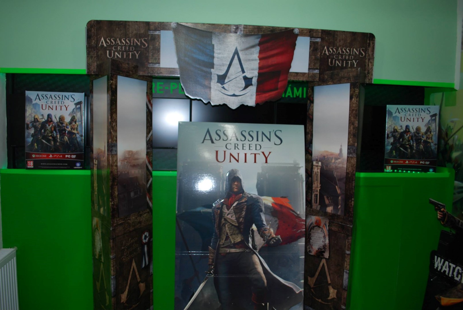 Klik pro zvětšení (Assassins Creed Unity Launch party, aneb sjezd vrahů)