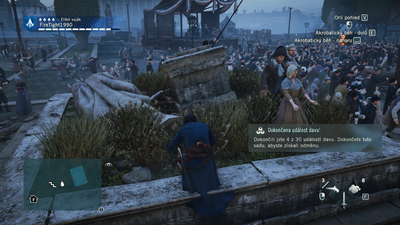 Klik pro zvětšení (Assassin's Creed: Unity – revoluce po Ubisoftsku)
