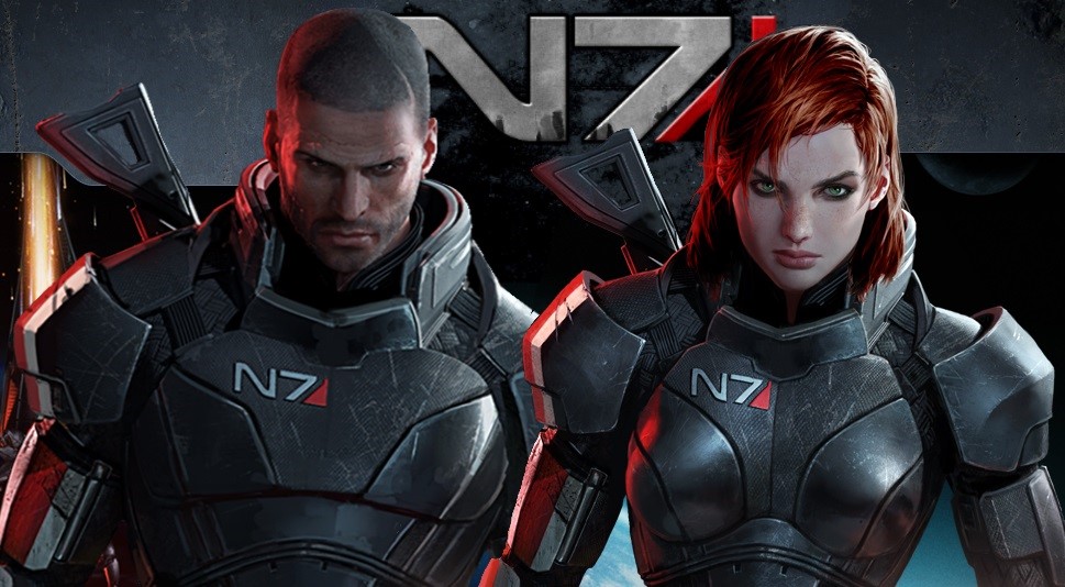 Klik pro zvětšení (Hlavní hrdina série Mass Effect měl být původně jenom žena)
