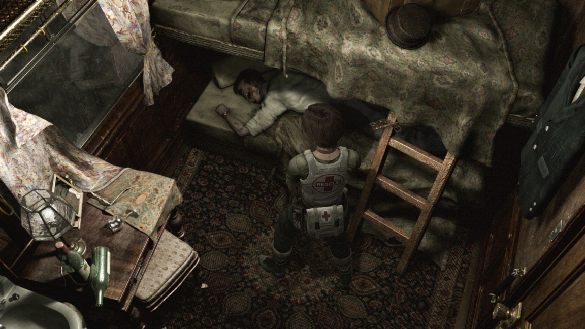 Klik pro zvětšení (Resident Evil Zero Remastered - Screenshoty)