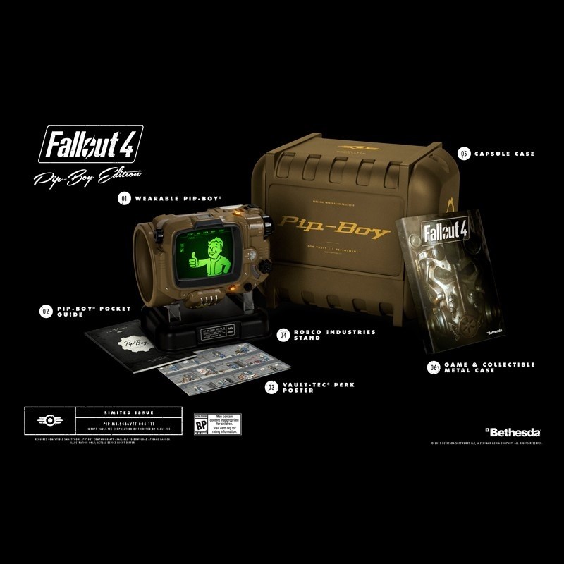 Klik pro zvětšení (FALLOUT 4: Pip-Boy ve vašich rukou!)