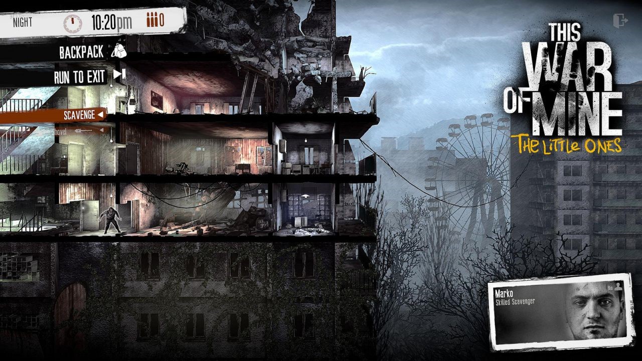 Klik pro zvětšení (This War of Mine: The Little Ones se blíží)