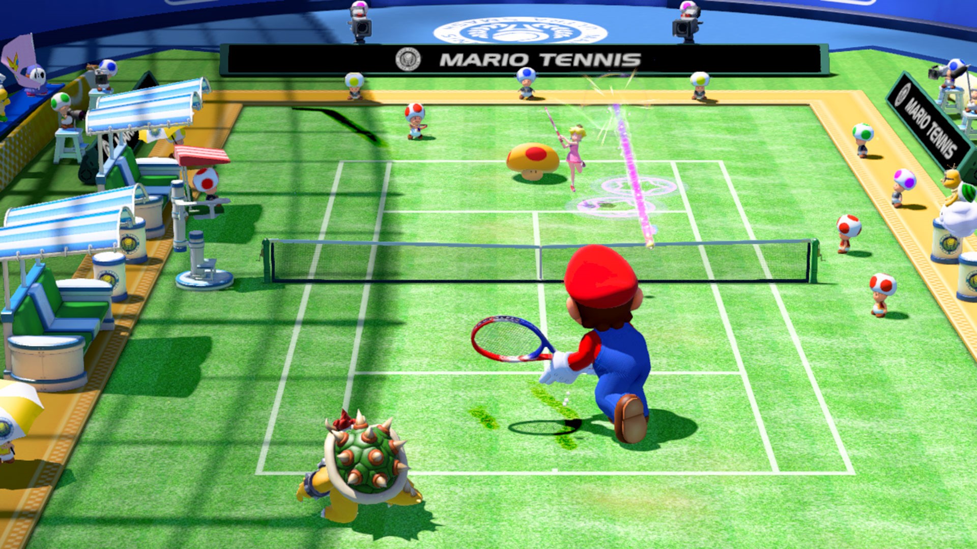 Klik pro zvětšení (Mario Tennis: Ultra Smash pro Wii U podává pořádnou zábavu)