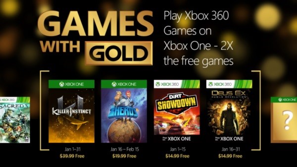 Klik pro zvětšení (Poznáme januárovú nádielku služby Games With Gold)