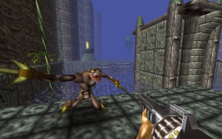 Klik pro zvětšení (Turok: Dinosaur Hunter remaster - recenze)