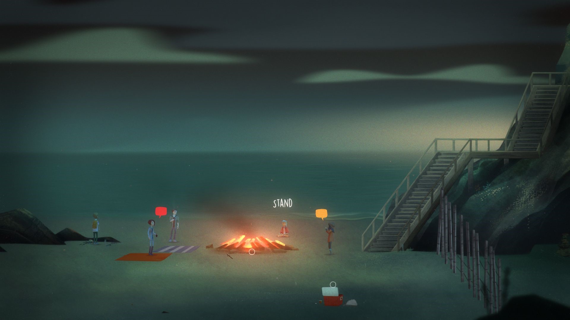 Klik pro zvětšení (Oxenfree - recenze)