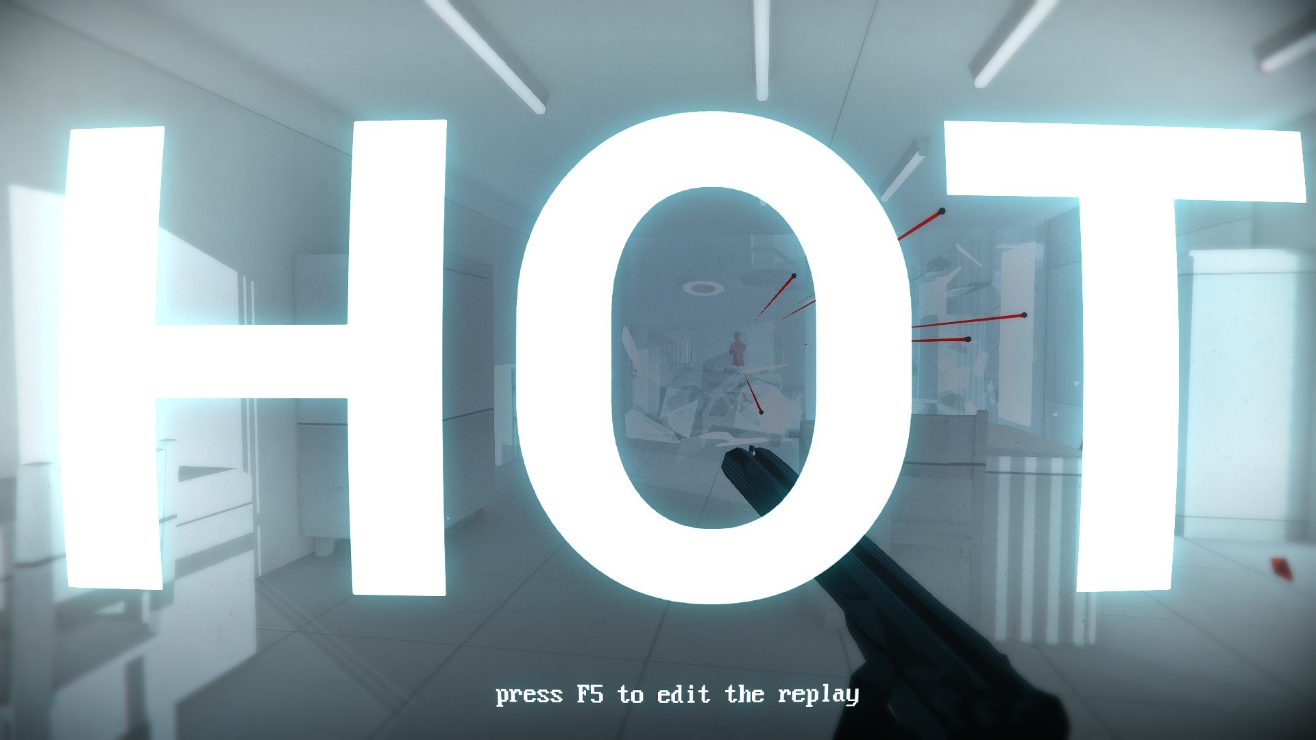 Klik pro zvětšení (SUPERHOT - recenze)