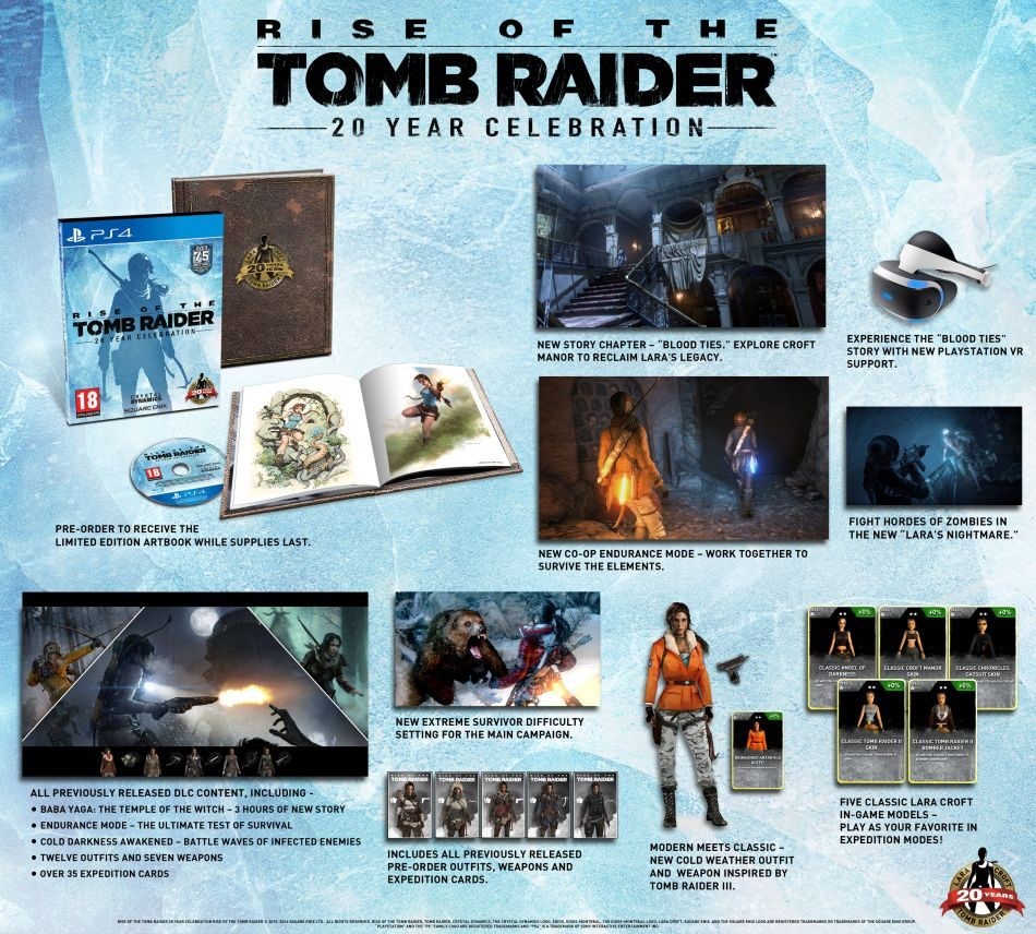 Klik pro zvětšení (Konec spekulací o Rise of the Tomb Raider na PlayStation 4)