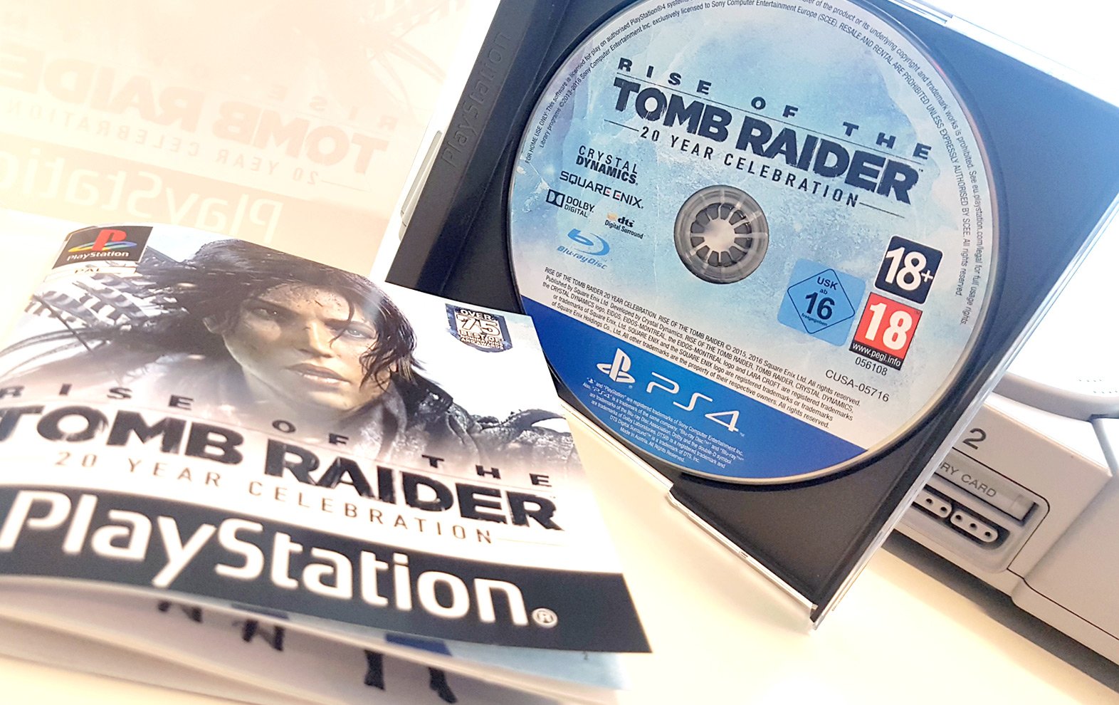 Klik pro zvětšení (Rise of the Tomb Raider štartuje na PS4)