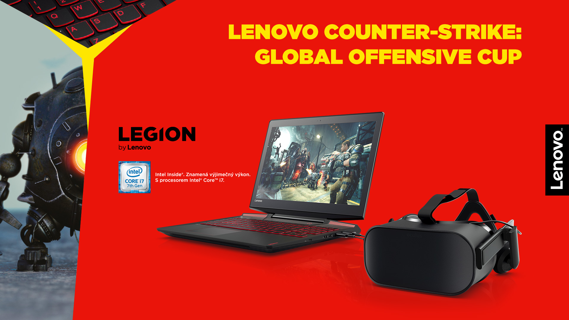 Zúčastni se Lenovo Counter-Strike: Global Offensive turnaje s dotací 20 000 Kč