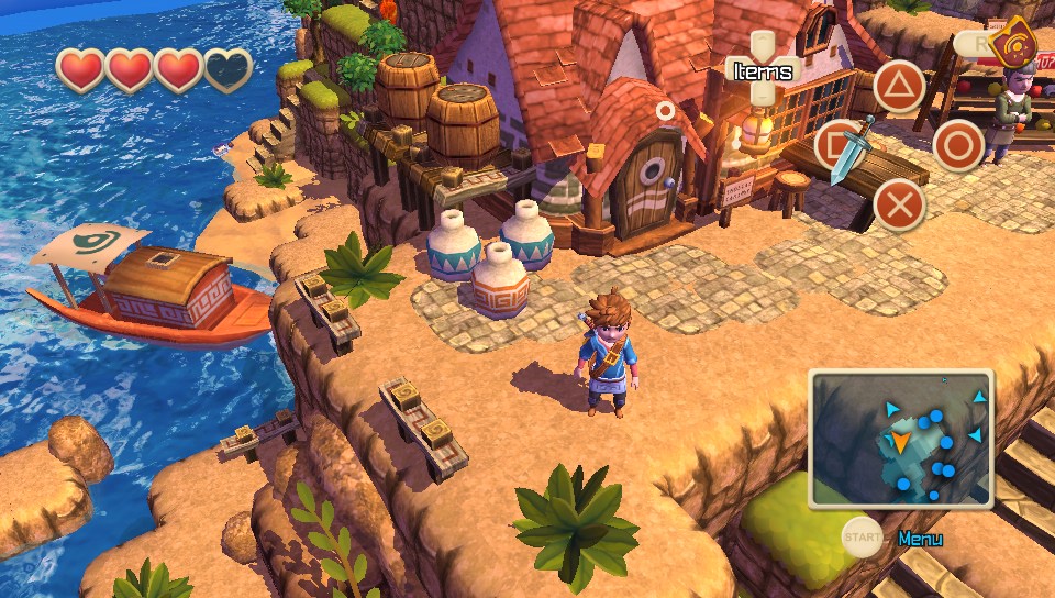 Klik pro zvětšení (Oceanhorn: Monster of Uncharted Seas - recenze)