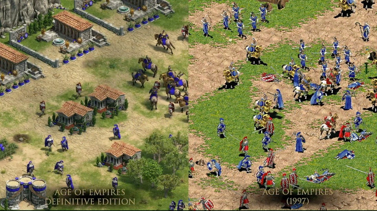 Klik pro zvětšení (Oznámen remaster legendy Age of Empires)