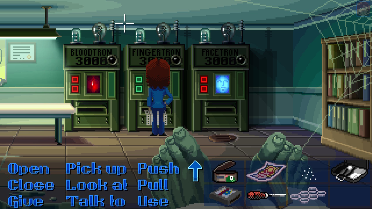 Klik pro zvětšení (Thimbleweed Park (Switch) - recenze)