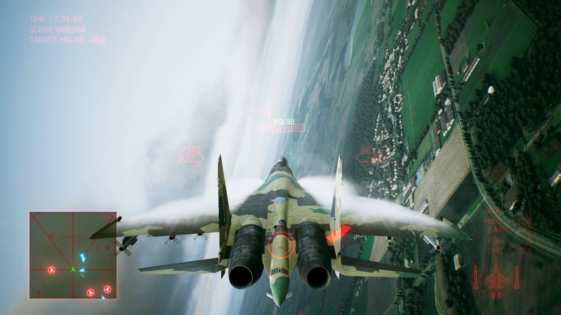 Klik pro zvětšení (Ace Combat 7 na sebe po čase znovu upozorňuje)