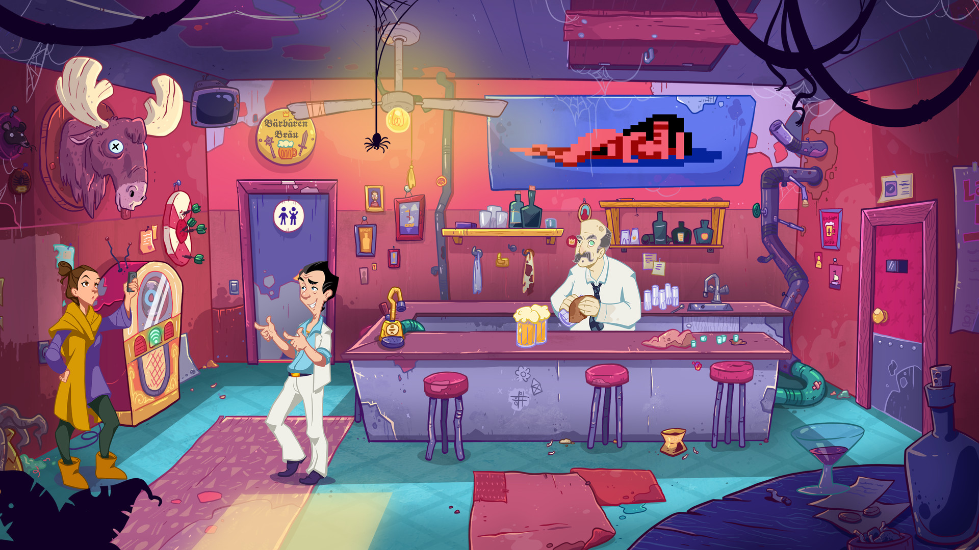 Klik pro zvětšení (Leisure Suit Larry: Wet Dreams Don't Dry - recenze)