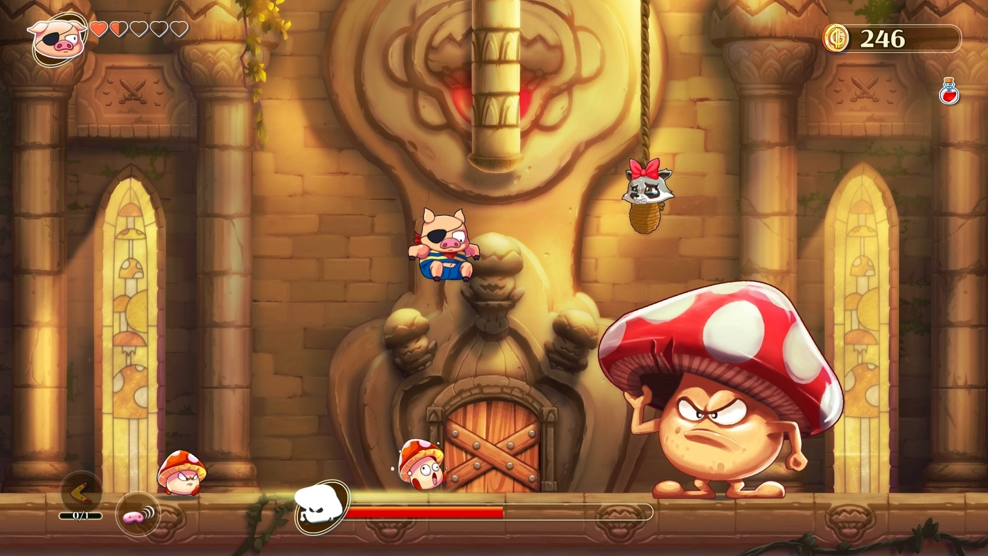 Klik pro zvětšení (Monster Boy and the Cursed Kingdom - recenze)