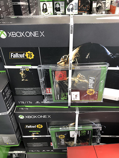 Klik pro zvětšení (GameStop sa snaží zbaviť Falloutu 76 naozaj zaujímavým spôsobom)