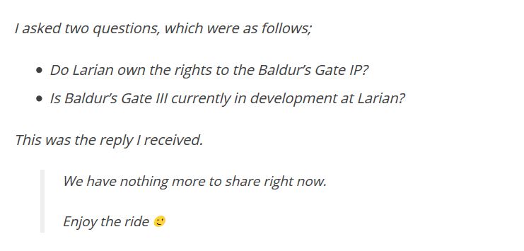 Klik pro zvětšení (Larian Studios teasují Baldur's Gate 3???)