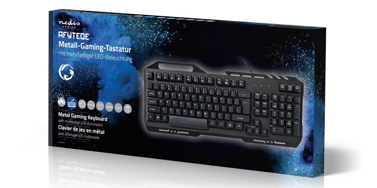 Klik pro zvětšení (Nedis Afyteqe Gaming Keyboard - recenze )