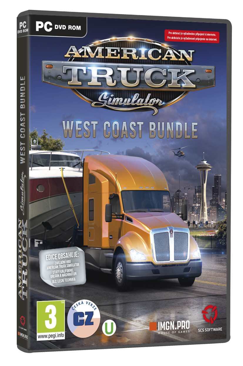 Klik pro zvětšení (American Truck Simulator West Coast Bundle je vonku)
