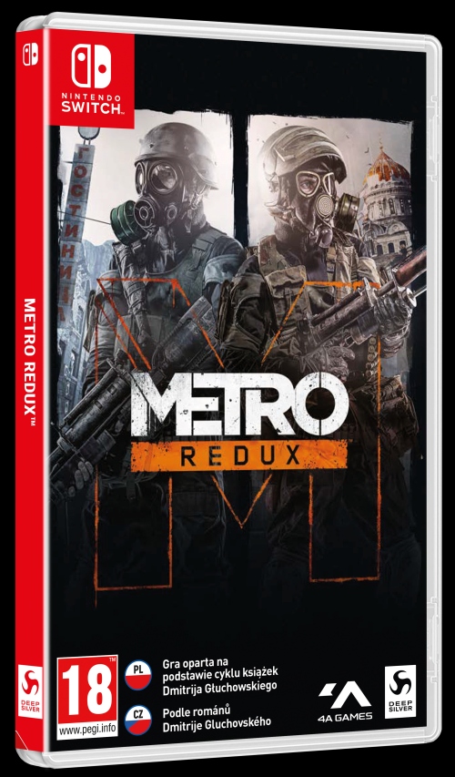 Klik pro zvětšení (Metro Redux na Nintendo Switch ponúkne CZ lokalizáciu)