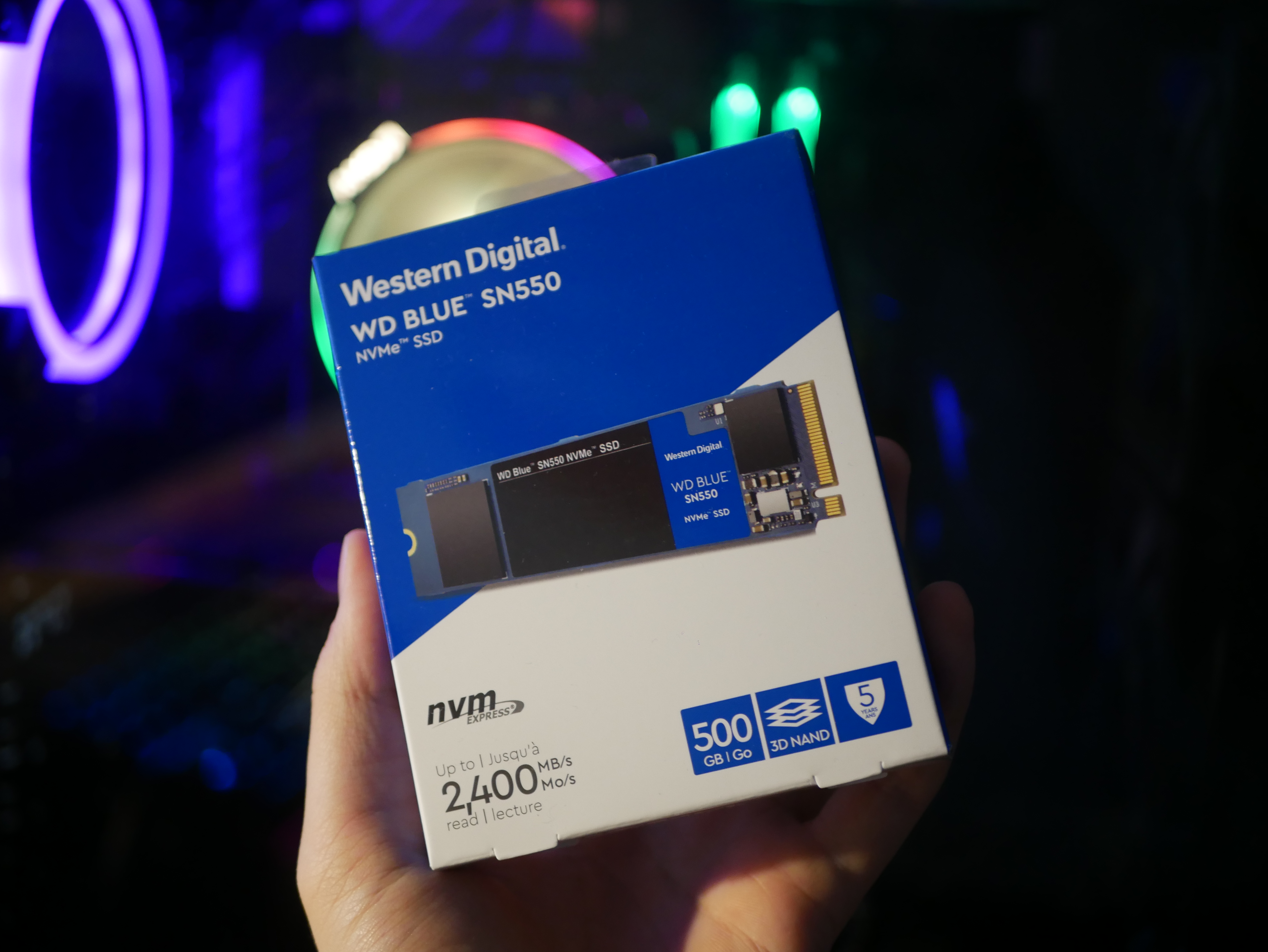 WD Blue SN550 M.2 NVMe SSD - recenze