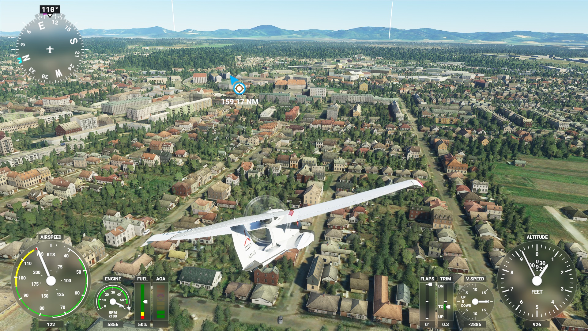 Klik pro zvětšení (Microsoft Flight Simulator 2020 - recenze)