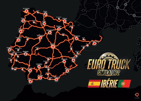 Klik pro zvětšení (Euro Truck Simulator 2: Ibérie Speciální edice na cestě do Pyrenejí)