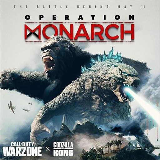 Klik pro zvětšení (Call of Duty Warzone zbúrajú King Kong a Godzilla)