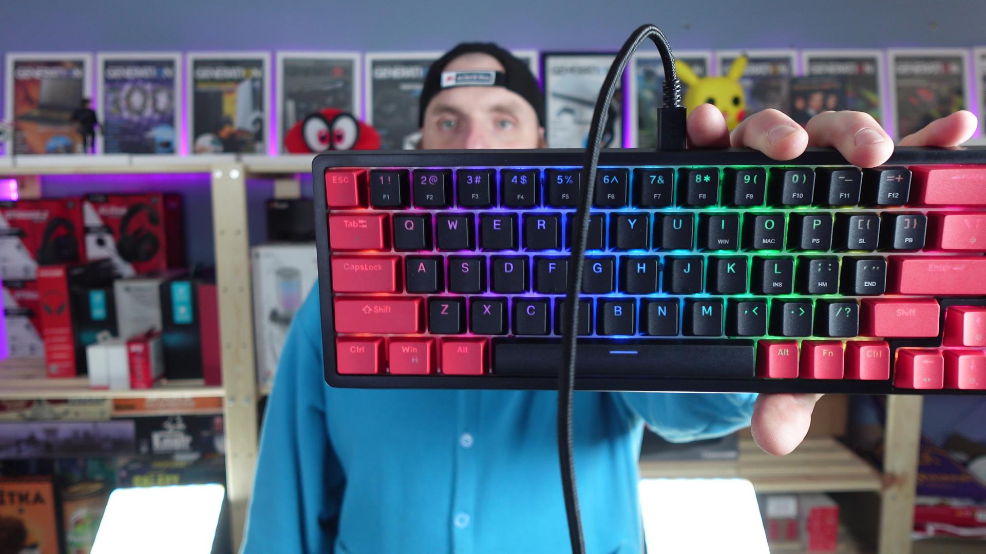 Klik pro zvětšení (Niceboy ORYX K700X PRO - recenze)