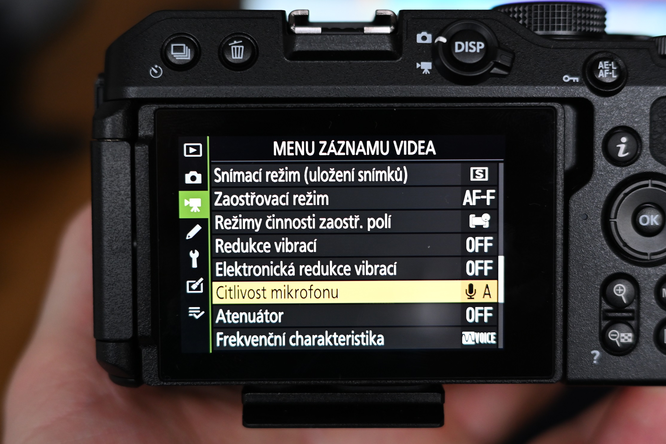 Klik pro zvětšení (Nikon Z30 - recenze)