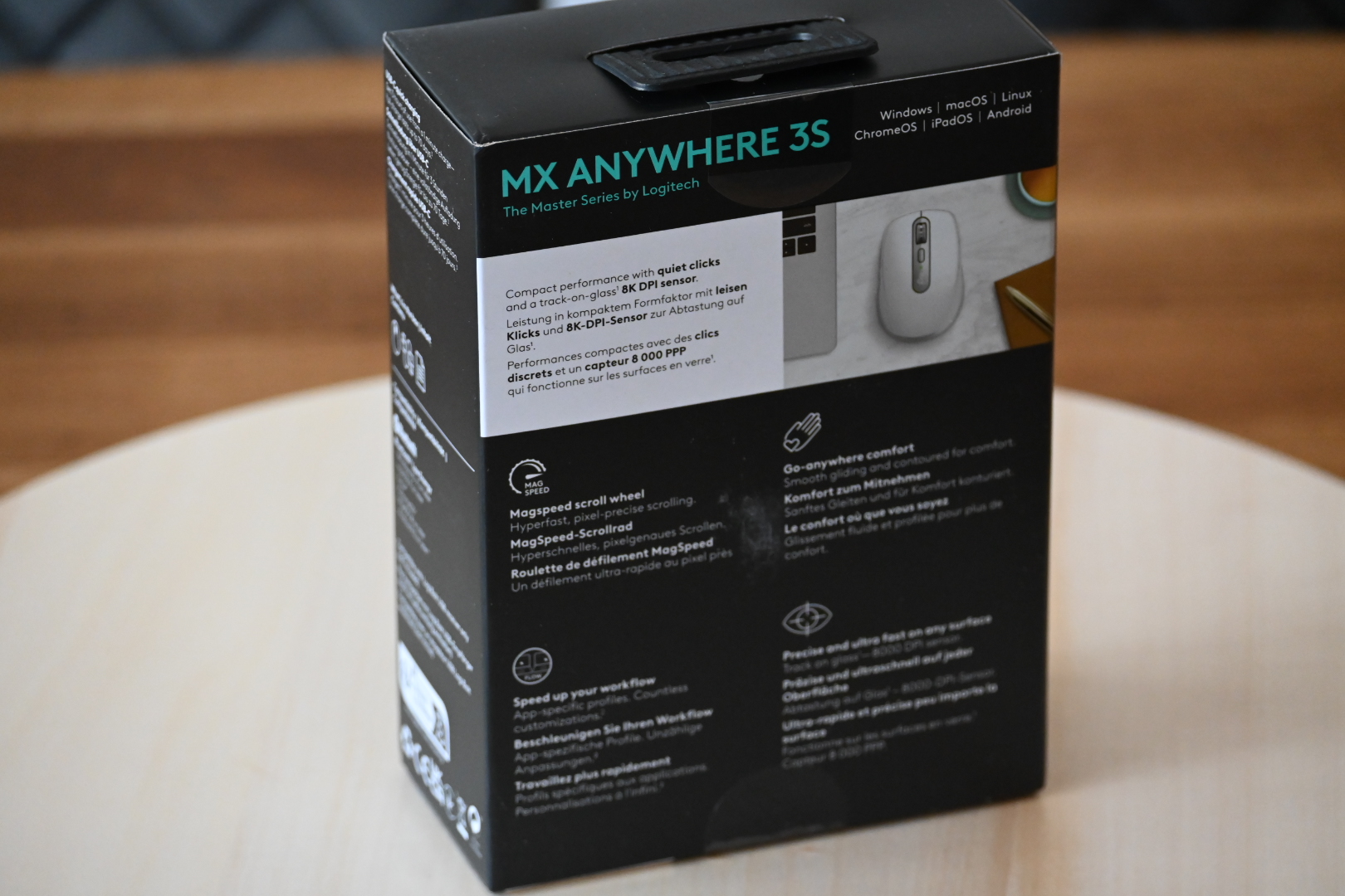 Klik pro zvětšení (Logitech MX Keys S a MX Anywhere 3S - recenze)