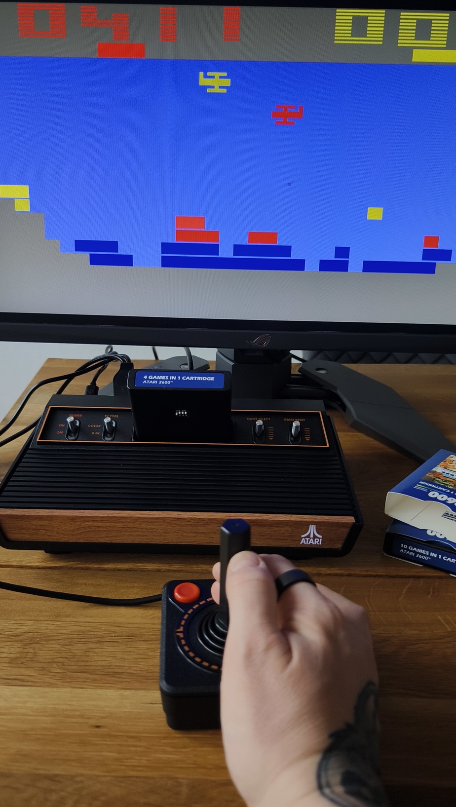 Klik pro zvětšení (Atari 2600+ - recenze)