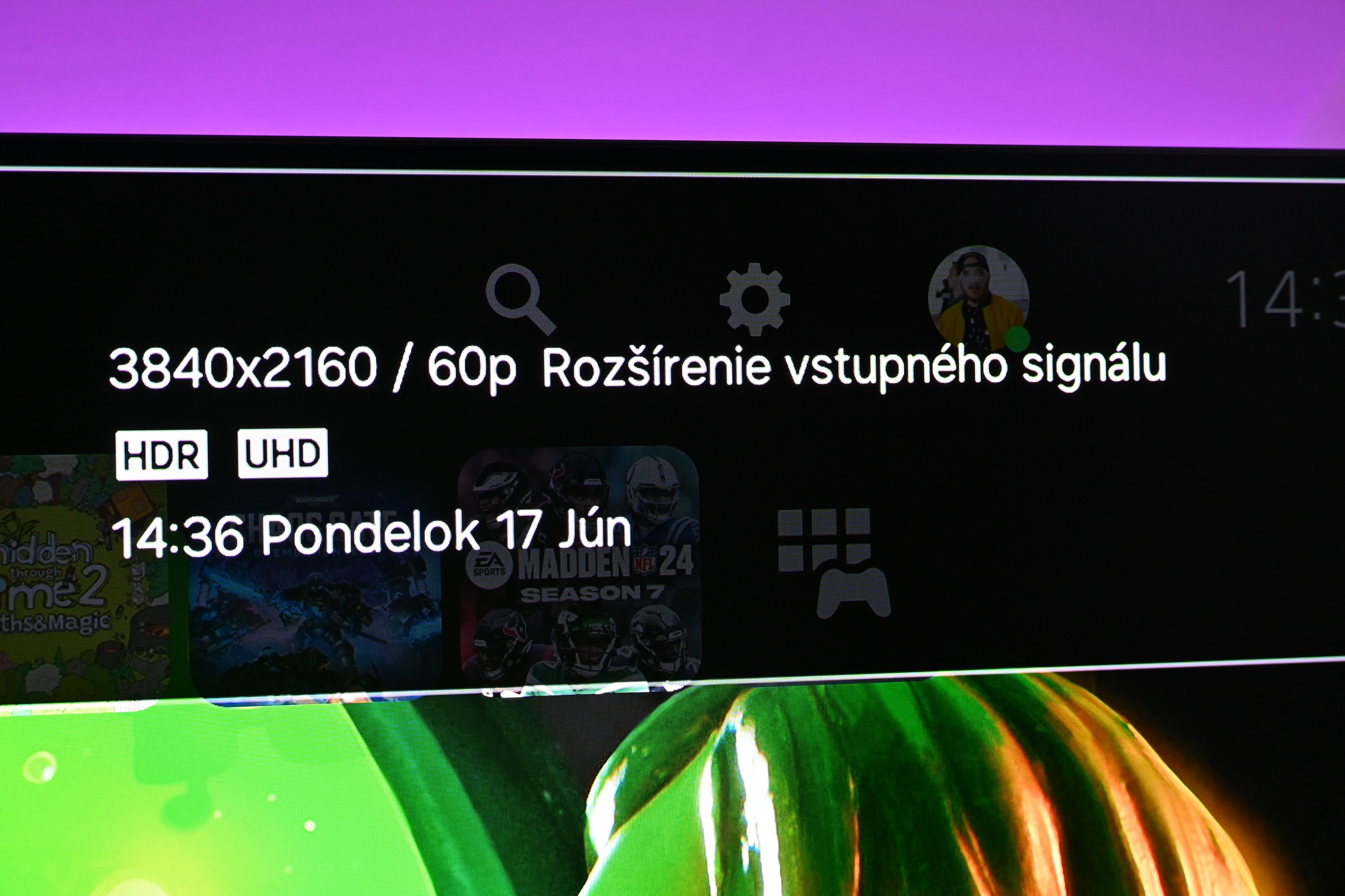 Klik pro zvětšení (Samsung S95D OLED - recenze)