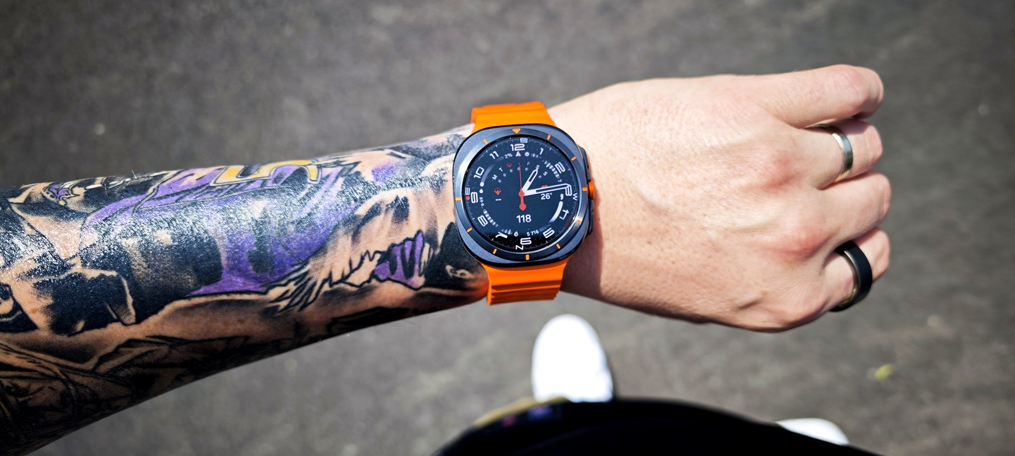 Klik pro zvětšení (Samsung Galaxy Watch Ultra - recenze)