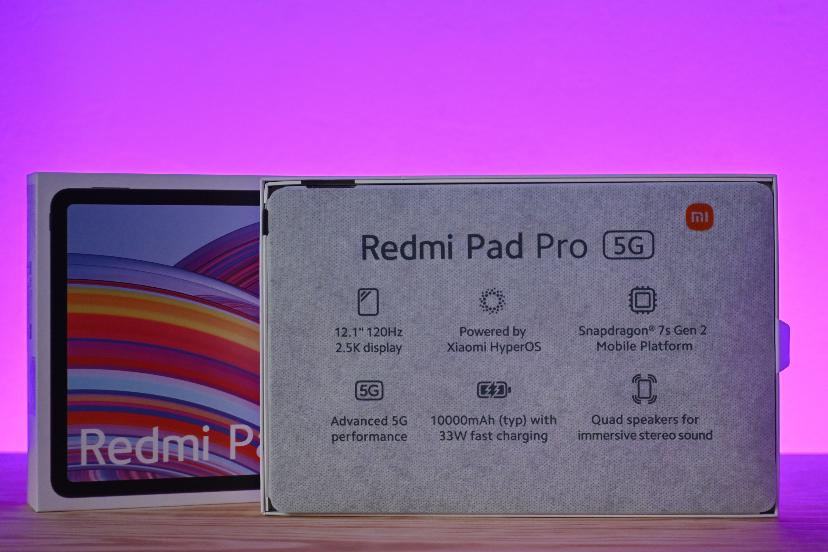 Klik pro zvětšení (Xiaomi Redmi Pad Pro 5G - recenze)