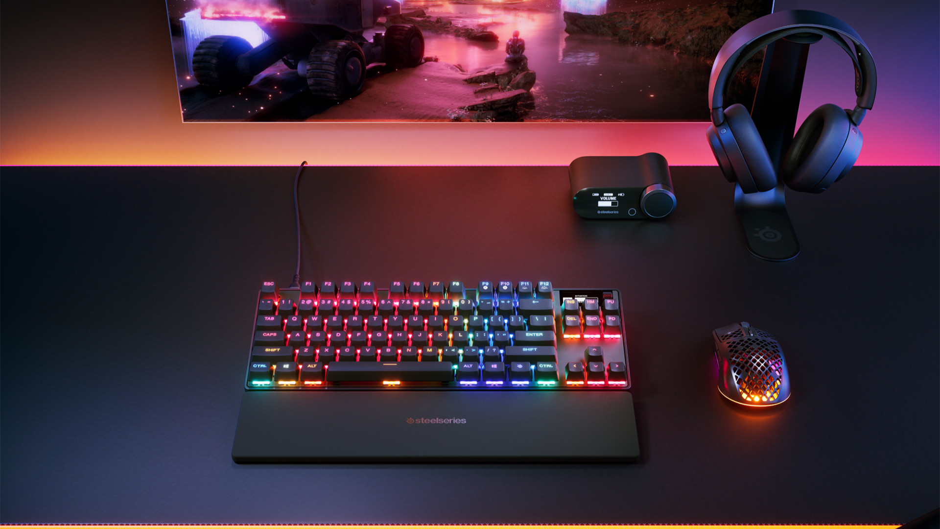 Klik pro zvětšení (Třetí generace klávesnic SteelSeries Apex Pro Gen 3 opět posouvá hranice)