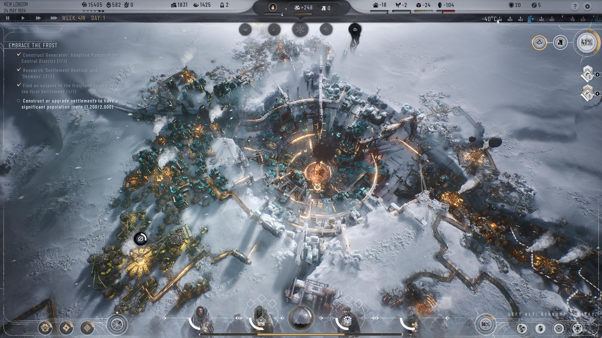 Klik pro zvětšení (Frostpunk 2 - recenze)