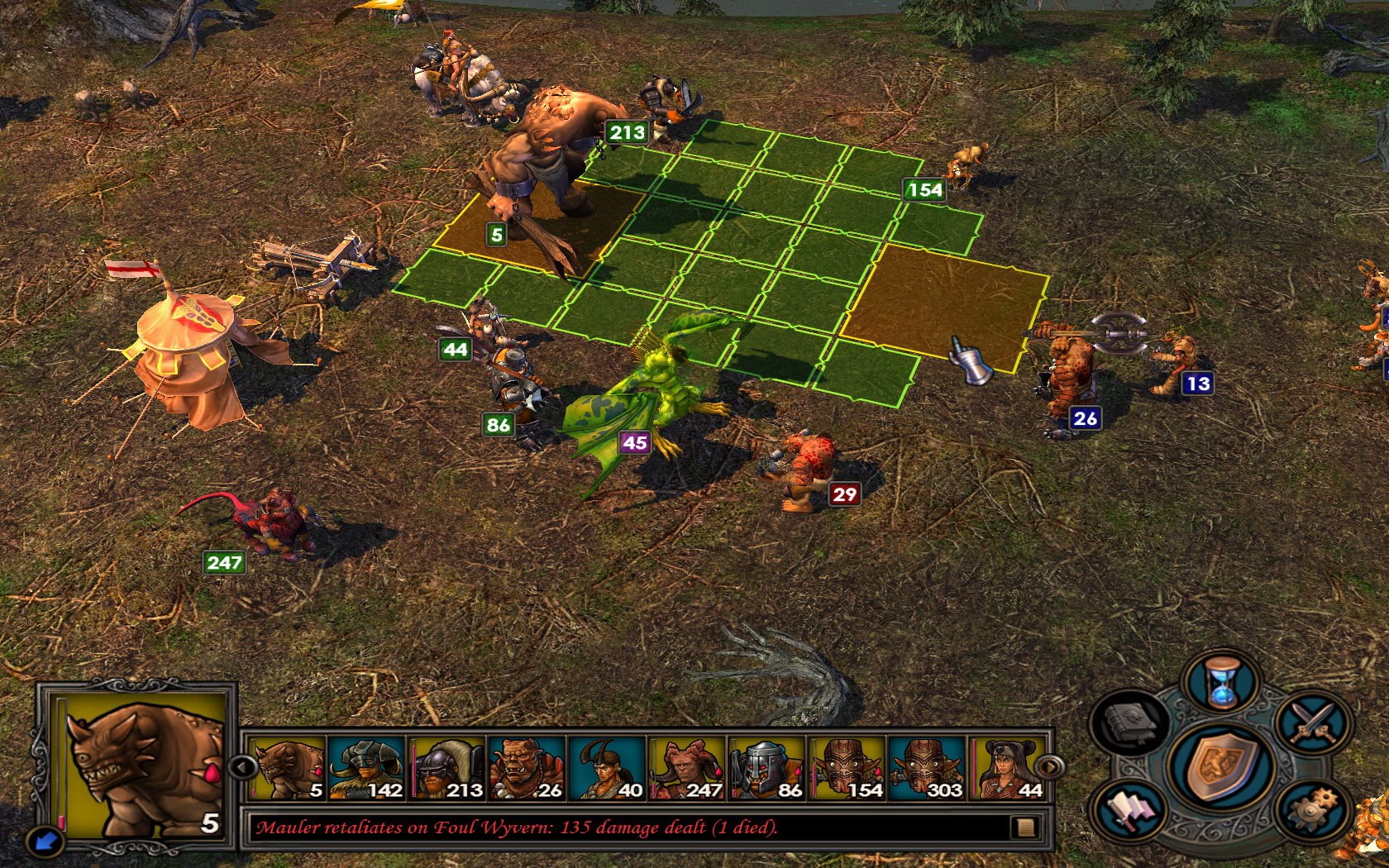 heroes of might and magic 5 tribes of the east skills