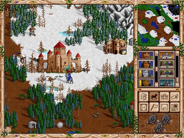 Klik pro zvětšení (Heroes of Might and Magic 2: Gold)