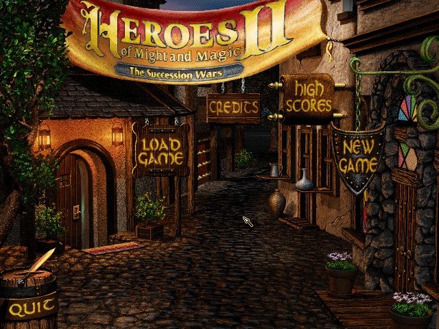 Klik pro zvětšení (Heroes of Might and Magic 2: Gold)