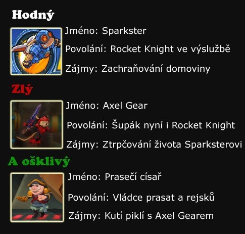 Klik pro zvětšení (Rocket Knight - recenze)