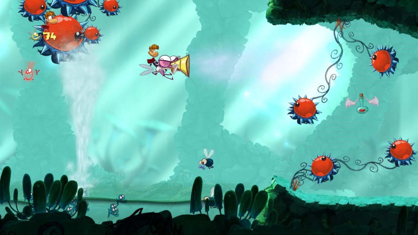 Klik pro zvětšení (Rayman: Origins - PC recenze)