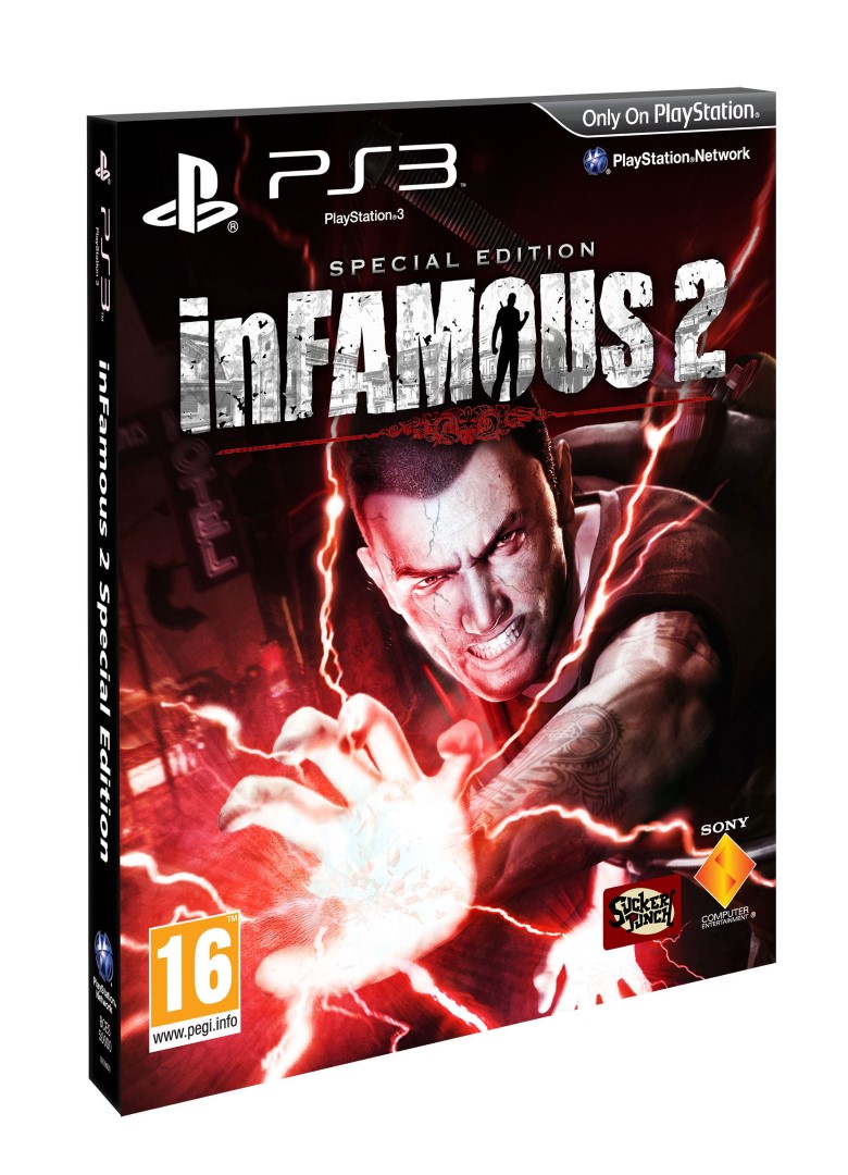 Klik pro zvětšení (Infamous 2 - datum vydání, speciální edice a obal)