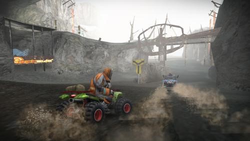 Klik pro zvětšení (Motorstorm: Arctic Edge - PSP recenze)