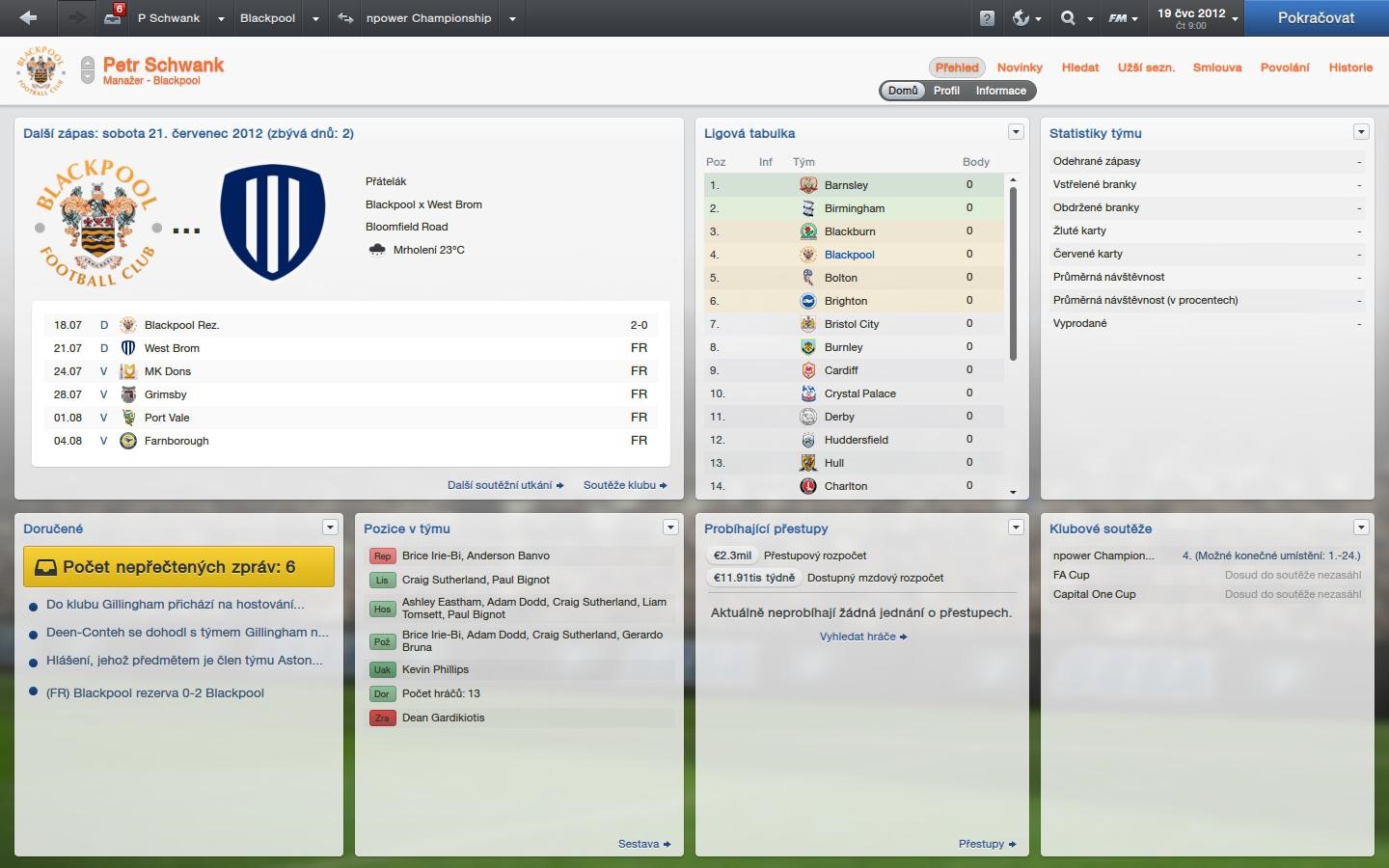 Football Manager 2013 – recenze