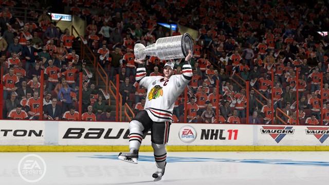 Klik pro zvětšení (NHL 11 - X360 recenze)